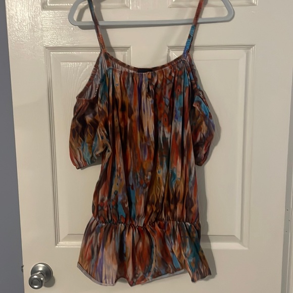 Lane Bryant Tie Die Top - Picture 1 of 1